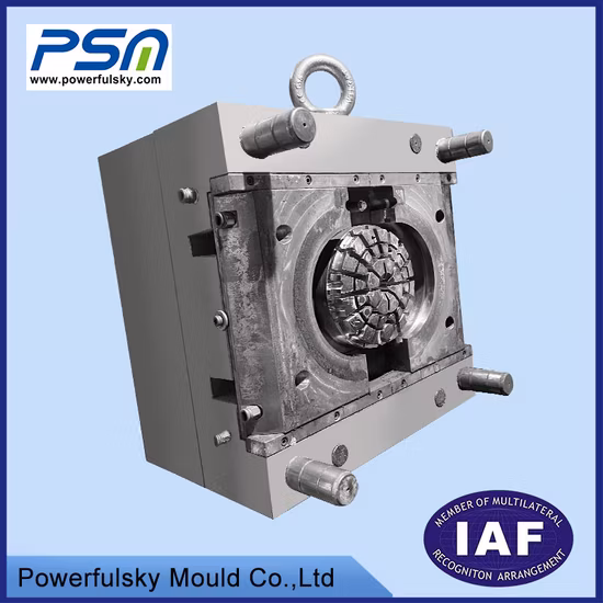 Stampo per iniezione con tappo superiore ribaltabile per tubo cosmetico in plastica di vendita caldo